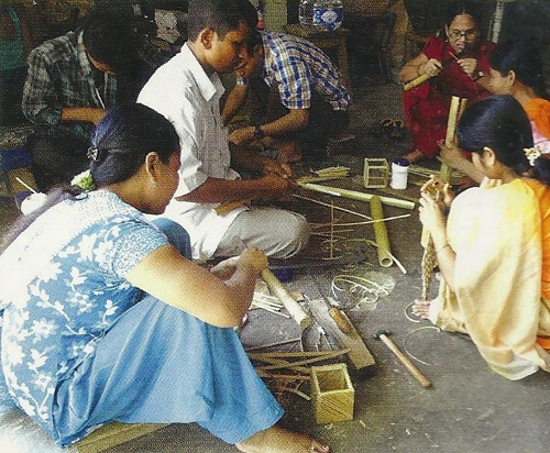 Bamboo Handicrafts Training Bamboo Handicrafts Training